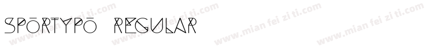 Sportypo Regular字体转换